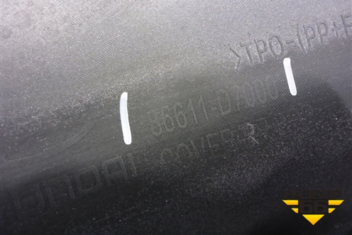 Бампер задний (до 2018г) (86611D7000) для Hyundai Tucson с 2015-2022г