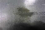 Накладка заднего бампера (под парктроник) (51127440885) для BMW X5 G05 с 2018г