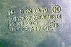 Бак топливный (бензин) (13224309) для Opel Astra H с 2004-2015г