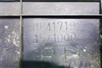 Накладка порога внутренняя переднего правого (MR417192) для Mitsubishi Lancer-9  с 2003-2008г