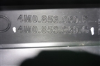 Накладка двери передней правой (4M0853960B) для Audi Q7 c 2015г