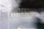 Накладка на торпедо (под бордачком) (5560702050) для Toyota Corolla (E12) с 2001-2007г
