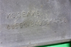Крыло переднее правое передняя часть  (6520)  (63501840301450) для Камаз  6520