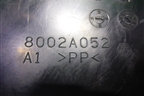 Накладка на торпедо (правая под бордачком) (8002A052) для Peugeot 4007 с 2008г