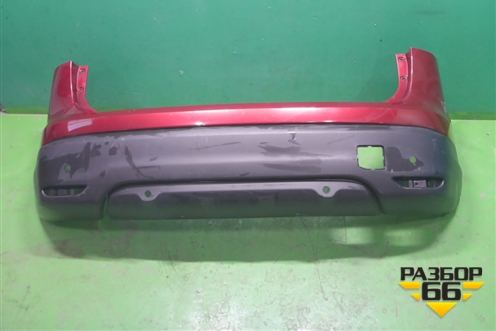 Бампер задний (до 2017г под парктроник) (85022BP70H) для Nissan Qashqai (J11E) с 2013г