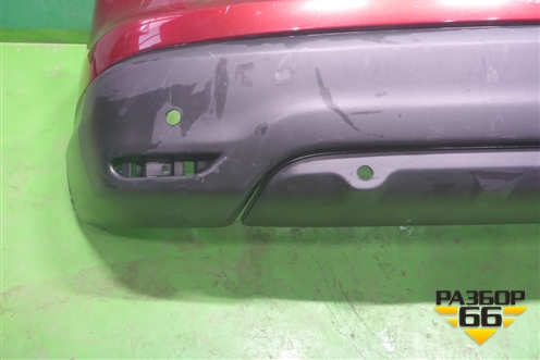 Бампер задний (до 2017г под парктроник) (85022BP70H) для Nissan Qashqai (J11E) с 2013г