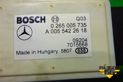 Датчик ускорения (A0055422618) для Mercedes Benz E-Klass C207 (купе) с 2009г
