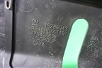 Обшивка багажника (на заднюю панель) (13286043) для Opel Meriva с 2010г
