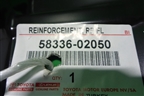 Кузовной элемент (кронштейн задней панели новый) (5833602050) для Toyota Corolla (E18) с 2012-2019г