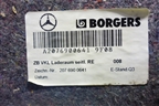 Обшивка багажника правая (A2076900641) для Mercedes Benz E-Klass C207 (купе) с 2009г