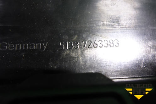 Накладка двери передней левой (на рамку) (51337263383) для BMW 3-серия F30/F31 с 2011г