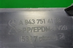 Решетка радиатора правая  (верхняя) (A9437514118) для Mercedes Benz  TRUCK Actros MP3 с 2008г