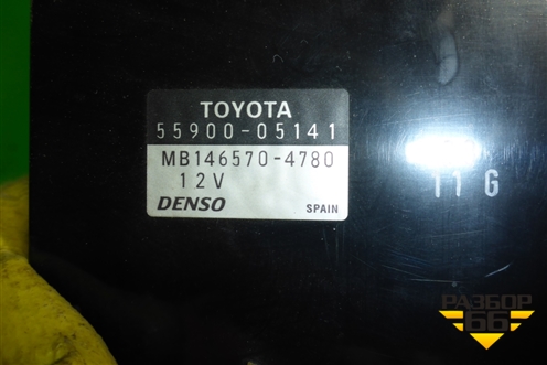 Модуль управления климатической установкой (5590005141) для Toyota Avensis с 2003-2009г