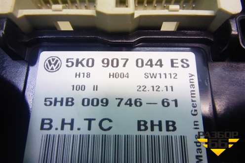 Модуль управления климатической установкой (5K0907044ES) для Volkswagen Jetta с 2010-2019г