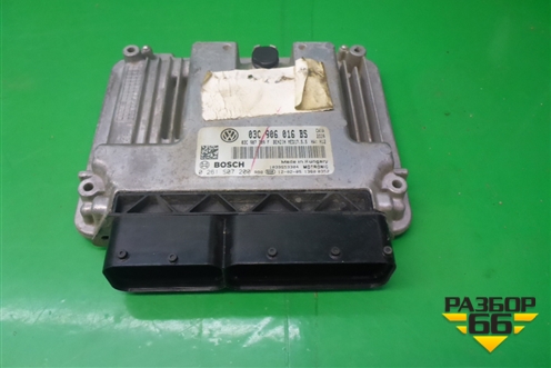 Блок управления двигателем (1.4 CAXA) (03C906016BS) для Volkswagen Jetta с 2010-2019г
