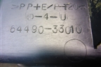 Подстаканник (в багажник) (6449033010) для Toyota Camry CV3 с 2001-2006г