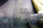 Обшивка двери задней левой под электрику (1P0867211) для Seat Leon с 2005-2013г