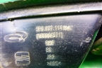 Ручка внутренняя двери задней правой (5P0837114BC) для Seat Leon с 2005-2013г