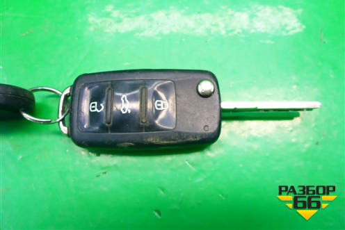 Блок управления двигателем (1.2л CBZ МКПП с замком зажигания) (03F906070HC) для Seat Leon с 2005-2013г