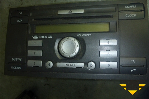 Магнитола (6S6118C815AG) для Ford Fiesta с 2001-2008г
