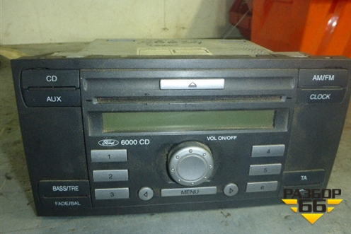 Магнитола (6S6118C815AG) для Ford Fiesta с 2001-2008г