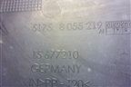 Пыльник заднего бампера левый (51758055219) для BMW 1-серия F20/F21 с 2011г