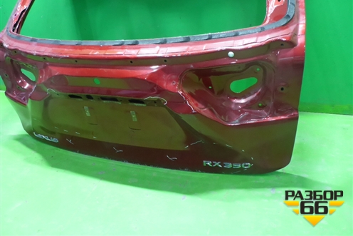 Дверь багажника без стекла (6700548720) для Lexus RX 350 c 2015г