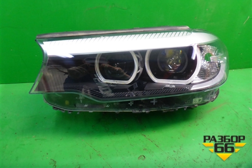 Фара левая (до 2020г LED без блоков) (7439183) для BMW 5-серия G30 с 2017г