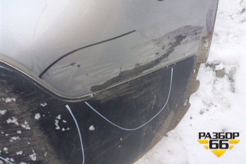 Бампер задний (85022JD00H) для Nissan Qashqai (J10E) с 2006-2013г
