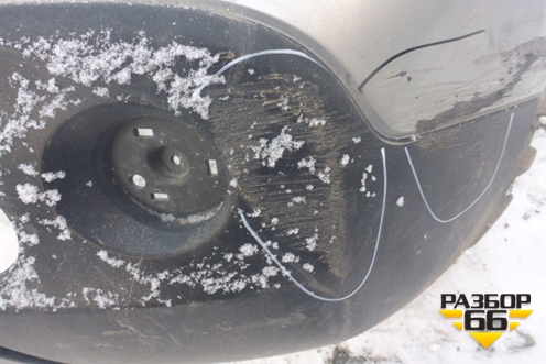 Бампер задний (85022JD00H) для Nissan Qashqai (J10E) с 2006-2013г