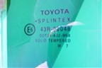 Стекло двери задней правой (2007г) для Toyota Yaris с 2005-2011г