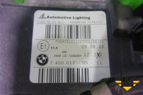 Фара левая (после 2014г ксенон без блока и лампы) (7400017) для BMW X3 F25 с 2010-2017г