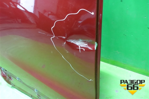 Дверь задняя правая (H21004EAMA) для Nissan Qashqai (J11E) с 2013г