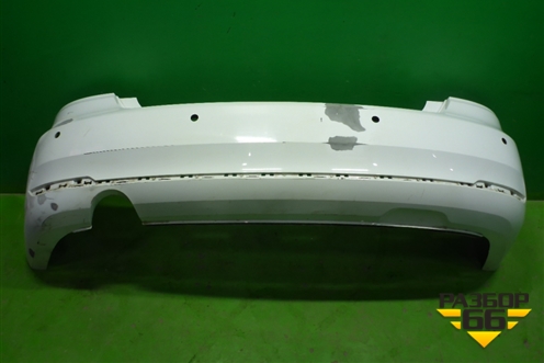 Бампер задний (после 2015г под парктроник) (6RU807421D) для Volkswagen Polo (седан) с 2010г
