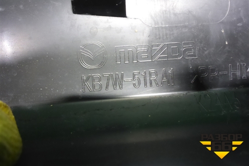 Накладка двери передней правой (KB7W51RA1) для Mazda CX 5 с 2017г