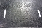Усилитель переднего бампера (до 2012г нижний) (865712P500) для Kia Sorento II с 2009-2021г (Соренто 2)