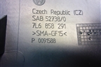 Накладка на щиток приборов (7L6858291) для Volkswagen Touareg c 2002-2010г