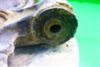 Кулак задний правый (7L0505436B) для Volkswagen Touareg c 2002-2010г