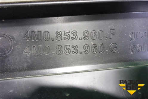 Накладка двери передней правой (4M0853960F) для Audi Q7 c 2015г