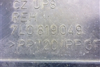 Воздухозаборник отопителя (7L0819049) для Volkswagen Touareg c 2002-2010г