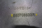 Накладка заднего бампера (после 2015г) (850708833R) для Renault Duster I с 2010-2021г