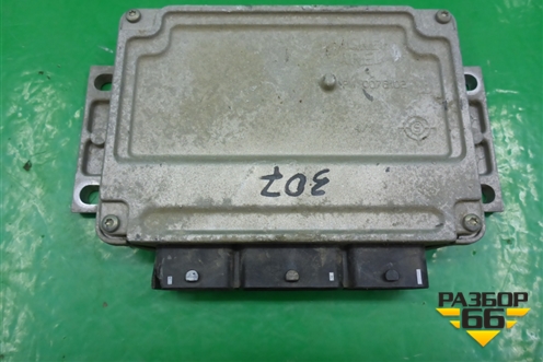 Блок управления двигателем (1.4л МКПП KFV10FE04PSA) (9659099180) для Peugeot 307 с 2001-2007г