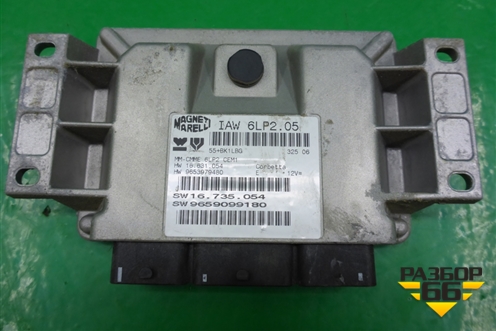 Блок управления двигателем (1.4л МКПП KFV10FE04PSA) (9659099180) для Peugeot 307 с 2001-2007г