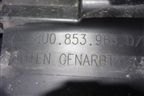 Накладка двери задней левой (после 2014г крашеная) (8U0853969D) для Audi Q3 с 2011-2018г