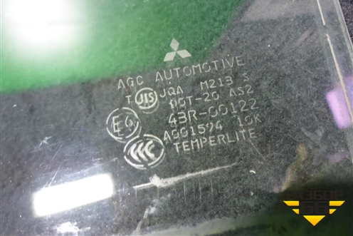 Стекло двери задней правой (седан) для Mitsubishi Lancer-9  с 2003-2008г