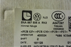 Обшивка потолка (не под люк) (5NA867506) для Volkswagen Tiguan с 2016г