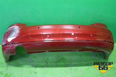 Бампер задний (после 2015г под парктроник) (6RU807421D) для Volkswagen Polo (седан) с 2010г
