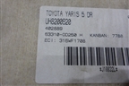 Обшивка потолка (633100D250B0) для Toyota Yaris с 2005-2011г