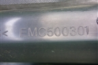 Накладка порога внутренняя переднего правого (передняя часть) (EMC500301) для Land Rover Discovery 3 с 2004-2009г