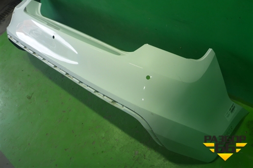 Бампер задний (под парктроник) (60U807421B) для Skoda Rapid с 2013г